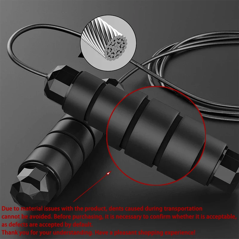 Adjustable Steel Wire Jump Rop - Jump Rope Speed Bearing 评论和价格
