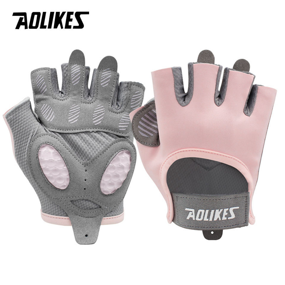 AOLIKES 1 Pair Gym Gloves Body - Crossfit Workout Gear 评论和价格