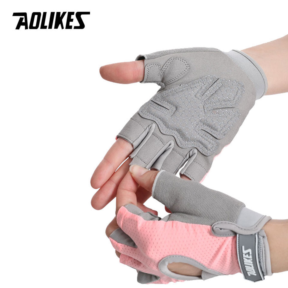 AOLIKES 1 Pair Gym Gloves Body - Crossfit Workout Gear 评论和价格