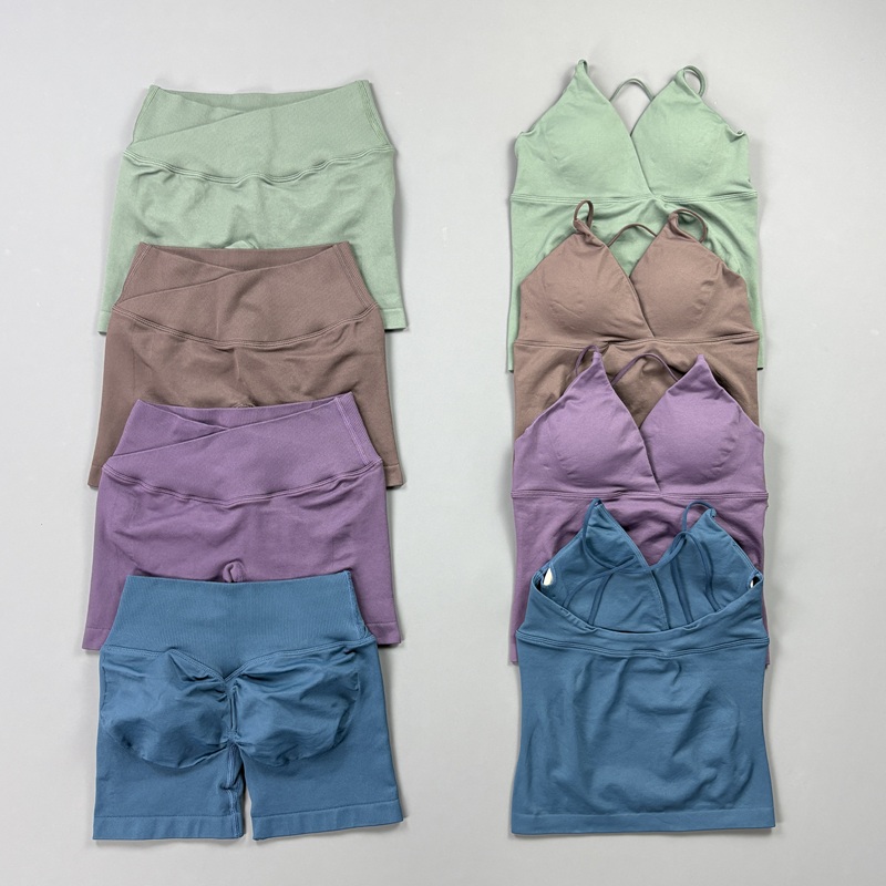Sleeveless Sports Vest Set Wom - Crossfit Vest 评论和价格