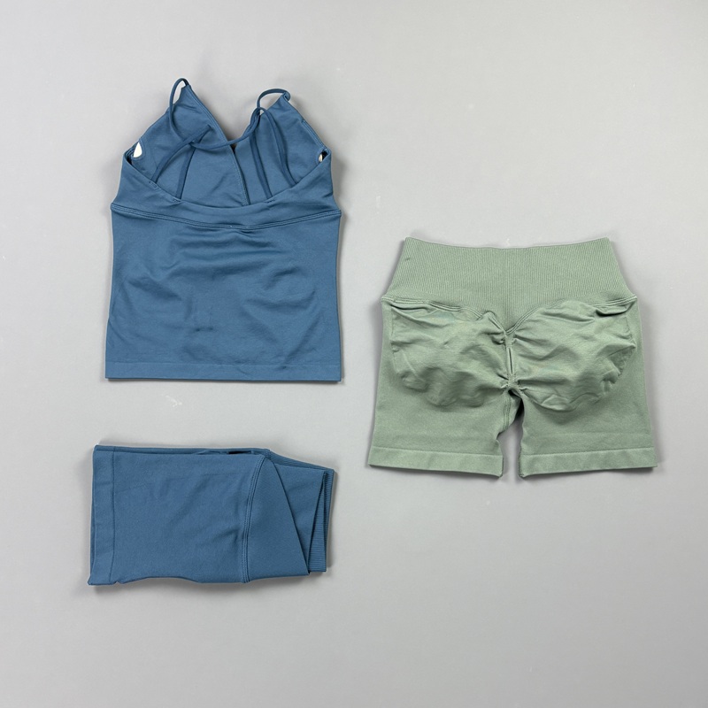 Sleeveless Sports Vest Set Wom - Crossfit Vest 评论和价格
