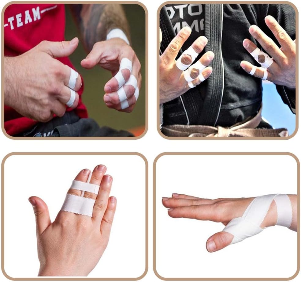 3/6pcs Finger Tape 0.5in White - Finger Tape Athletic 评论和价格