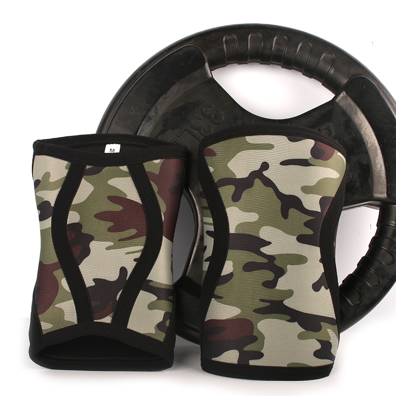 Compression Neoprene Knee Prot - Crossfit Workout Gear 评论和价格