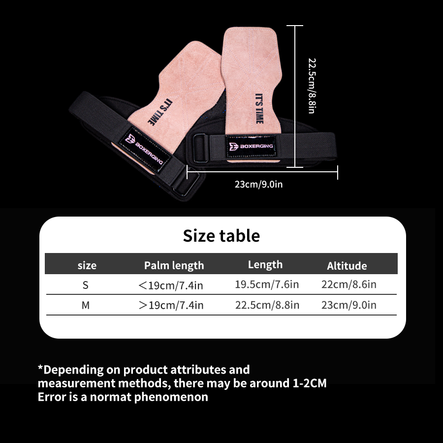 Cowhide Gym Gloves Grips Anti- - Crossfit Workout Gear 评论和价格