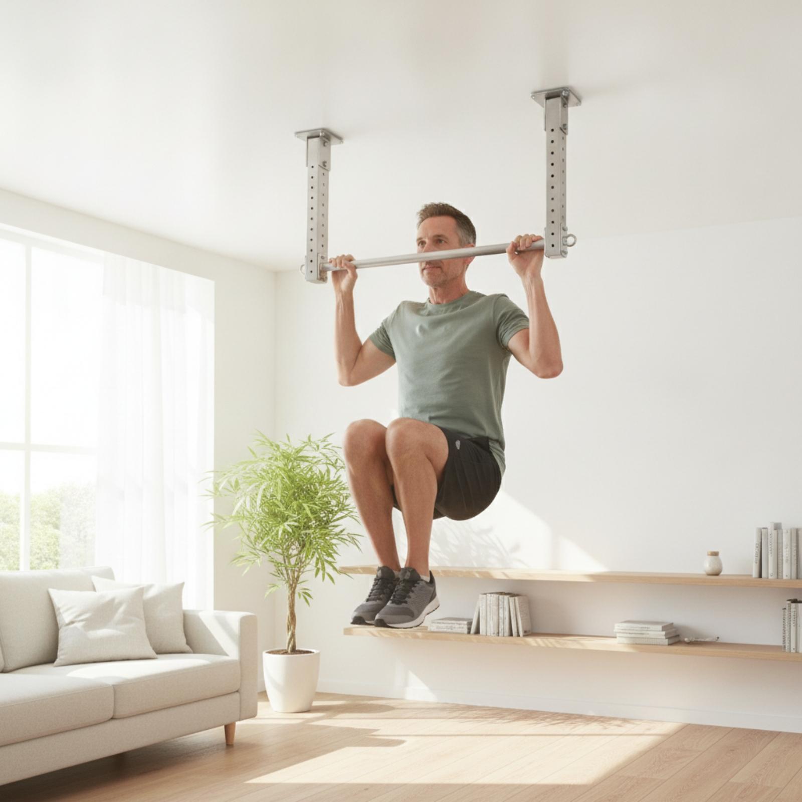Multifunction Adjustable Ceili - Pull Up Bar Grip 评论和价格