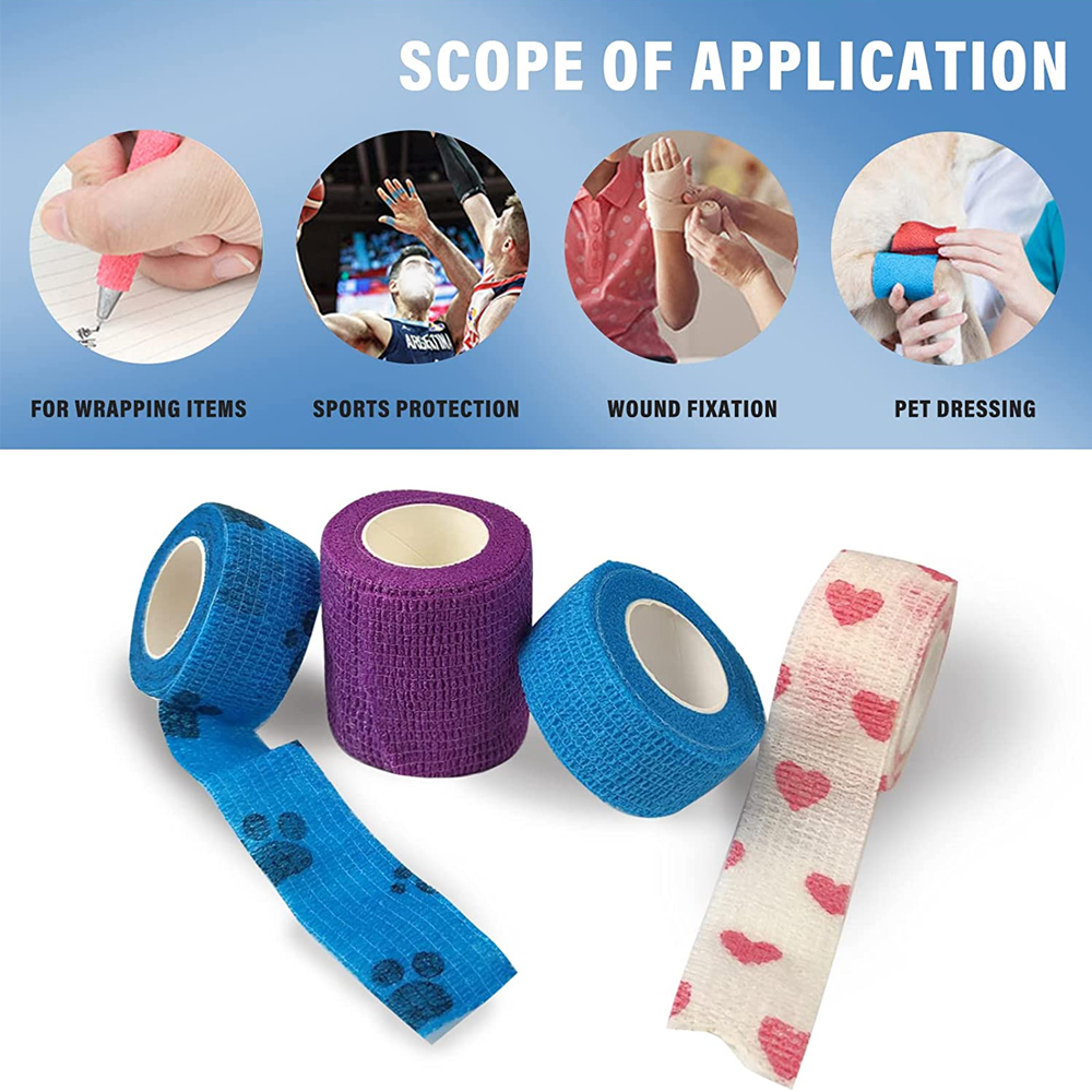 5Pcs/Lot 2.5cm Wide Colorful A - Finger Tape Athletic 评论和价格