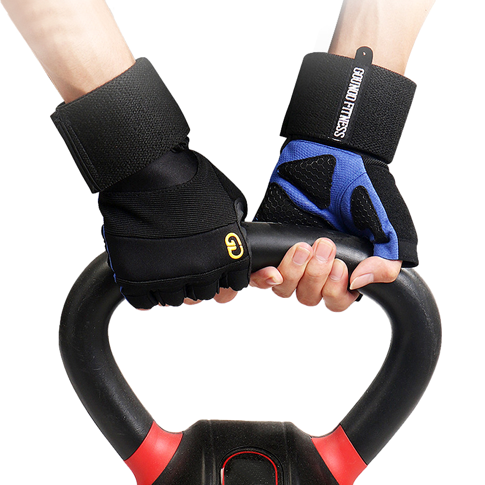 1Pair Workout Gloves with Wris - Crossfit Workout Gear 评论和价格