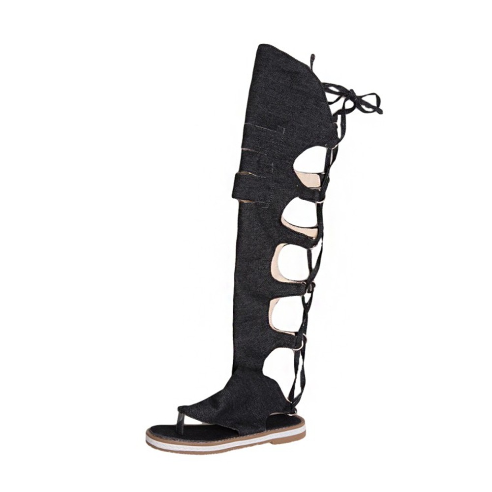 Women Knee High Gladiator Sand - Crossfit Outfit 评论和价格
