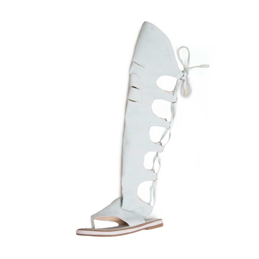 Women Knee High Gladiator Sand - Crossfit Outfit 评论和价格